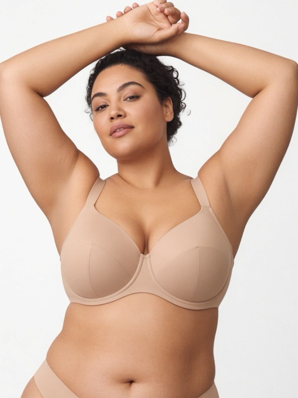 SKIMS Fits Everybody Full Coverage Back Smoother Bra Sand 40D NWT